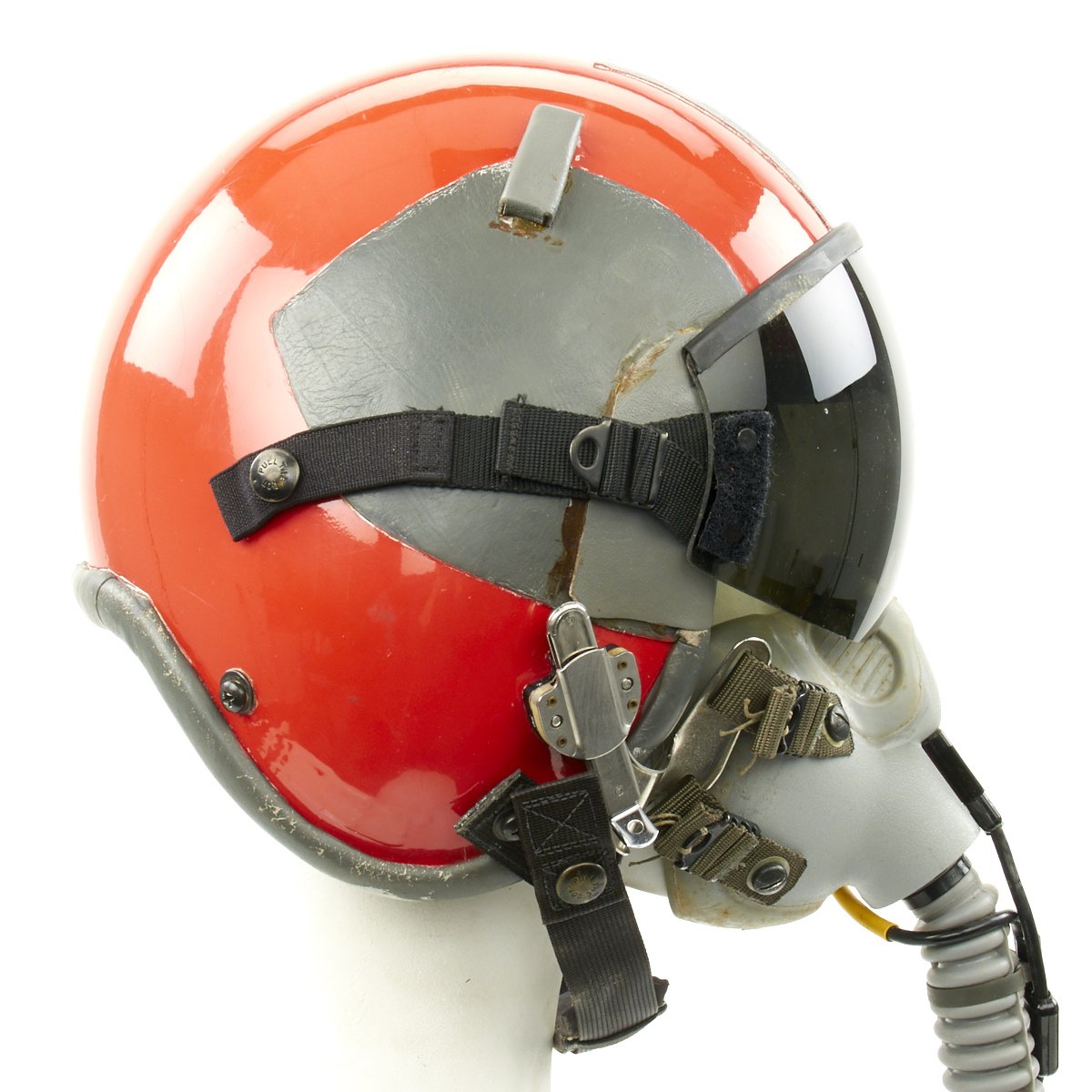 f 16 motorcycle helmet Original Cold War F-16 Fighting Falcon Pilot Helmet of the 475th Weapo – International Military Antiques