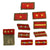 Original WWII Japanese Bring Back Grouping - Rank Insignia, Patches, Headband, & Collectibles Original Items