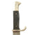 Original German WWII Hitler Youth Knife with Motto-Marked Blade and Scabbard Original Items