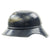 Original German WWII M38 Luftschutz Gladiator Air Defense Helmet - Size 57 Original Items