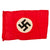 Original German WWII Small NSDAP Political Flag Lot - 2 Items Original Items