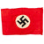 Original German WWII Small NSDAP Political Flag Lot - 2 Items Original Items