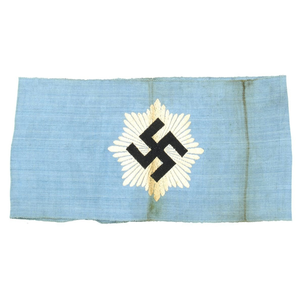 Original German WWII 2nd Pattern RLB Armband - Bevo-Wuppertal Original Items