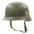 Original German WWII Erel Vulkanfiber Helmet with Post War SS Decal Original Items
