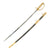 Original Japanese WWII High-quality Navy Officer Kyu-Gunto Sword with Chrome Plated Blade Original Items