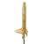 Original Japanese WWII High-quality Navy Officer Kyu-Gunto Sword with Chrome Plated Blade Original Items