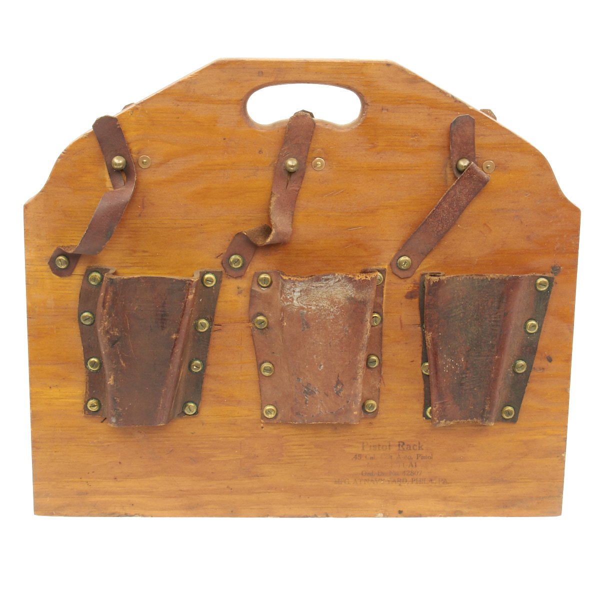 Ww11 Racks Original U.S. WWII Navy .45 Colt 1911 Automatic Pistol Rack ...