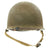 Original WWII 1942 M1 McCord Front Seam Fixed Bale Helmet with Westinghouse Liner Original Items