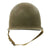 Original WWII 1942 M1 McCord Front Seam Fixed Bale Helmet with Westinghouse Liner Original Items