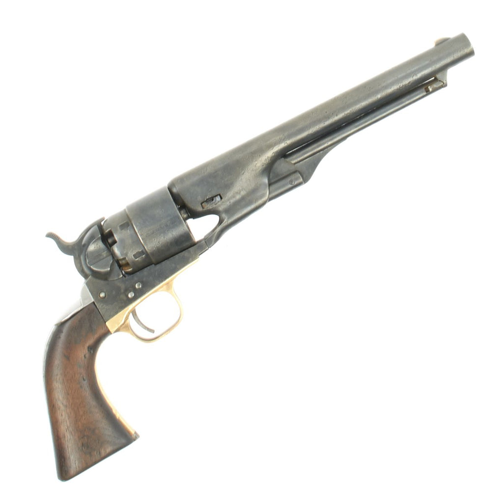 Original U.S. Civil War Colt Model 1860 Army Revolver made in 1863 - Cylinder Scene & Matching Serial No 134029 Original Items