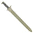 Original U.S. WWII M1942 Garand Rifle 16 inch Bayonet by PAL with M3 Scabbard - dated 1942 Original Items