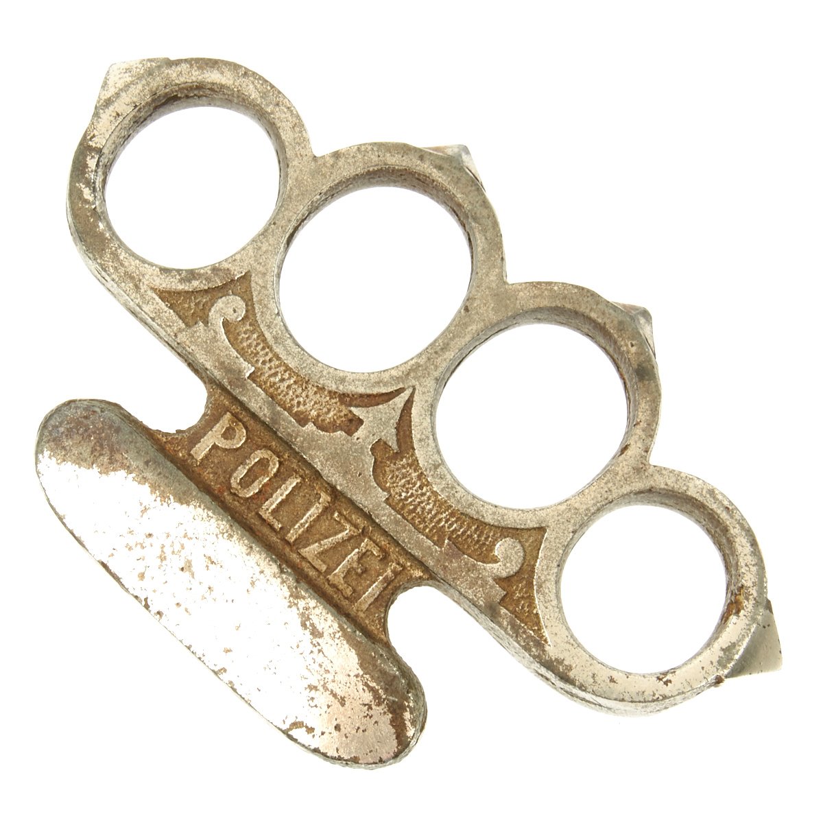 Origina German WWII Chemnitz Polizei Brass Knuckles