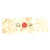Original Japanese WWII Kamikaze Pilot Headband with Temple Stamp Original Items
