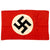 Original German WWII National Flag Small Display Size - 30 x 18 Original Items