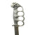 Original U.S. WWII E.W. Stone Skull Knuckle Guard Style M3 Fighting Knife with M8 Scabbard Original Items