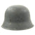 Original German WWII M42 Single Decal Luftwaffe Helmet with Textured Paint in Excellent Condition - ET66 Original Items