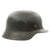 Original German WWII M40 Single Decal Luftwaffe Helmet with Size 56 Liner - ET64 Original Items