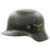 Original German WWII M40 Single Decal Luftwaffe Helmet with Size 56 Liner - ET64 Original Items