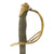 Original U.S. M-1872 Light Cavalry Saber with Nickel-Plated Scabbard - marked Made in Germany Original Items
