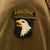 Original U.S. WWII 327th Glider Infantry Regiment Named Ike Jacket Original Items