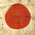 Original Japanese WWII Hand Painted Cloth Good Luck Flag - 27" x 40" Original Items