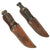 Original Set of 2 WWII U.S. Navy Mark 1 Fighting Knives named to USN Officer - Camillus & Geneva Forge Original Items