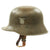 Original German WWII M17 Norwegian Volunteer Helmet Original Items