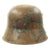Original German WWI M17 Stahlhelm Helmet with Camouflage Paint Original Items