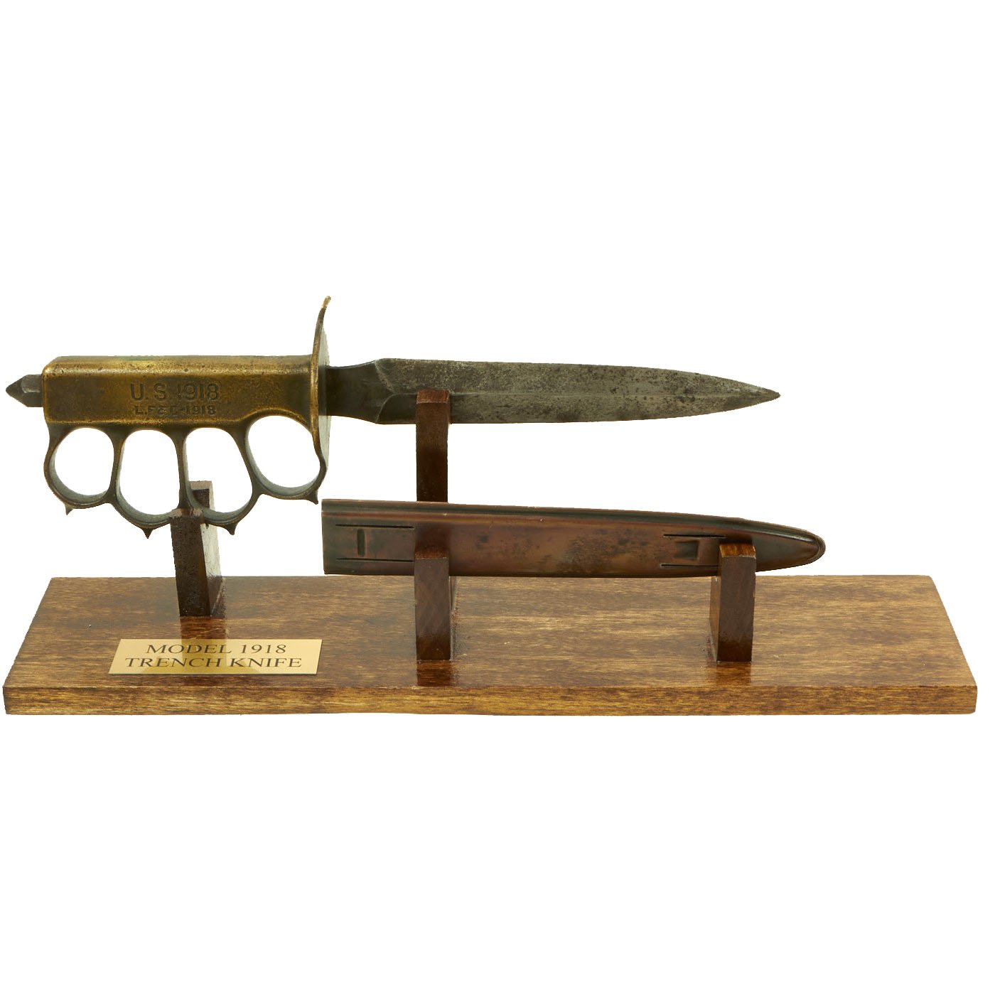 Original U.S. WWI Model 1918 Mark I Trench Knife by L. F. & C