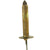 Original U.S. WWI Model 1918 Mark I Trench Knife by L. F. & C. with 1918 Scabbard & Wood Stand Original Items