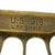 Original U.S. WWI Model 1918 Mark I Trench Knife by L. F. & C. with 1918 Scabbard & Wood Stand Original Items
