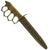 Original U.S. WWI Model 1918 Mark I Trench Knife by L. F. & C. with 1918 Scabbard & Wood Stand Original Items