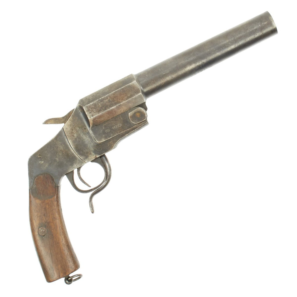 Original German WWI Model 1894 Hebel Flare Pistol by Christoph Funk - Serial 19204 Original Items
