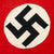 Original German WWII Tank Identification Flag Marked France August 1944 Original Items