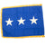 Original U.S. Vietnam War Era USAF Lieutenant General Flag - 50" x 35" Original Items