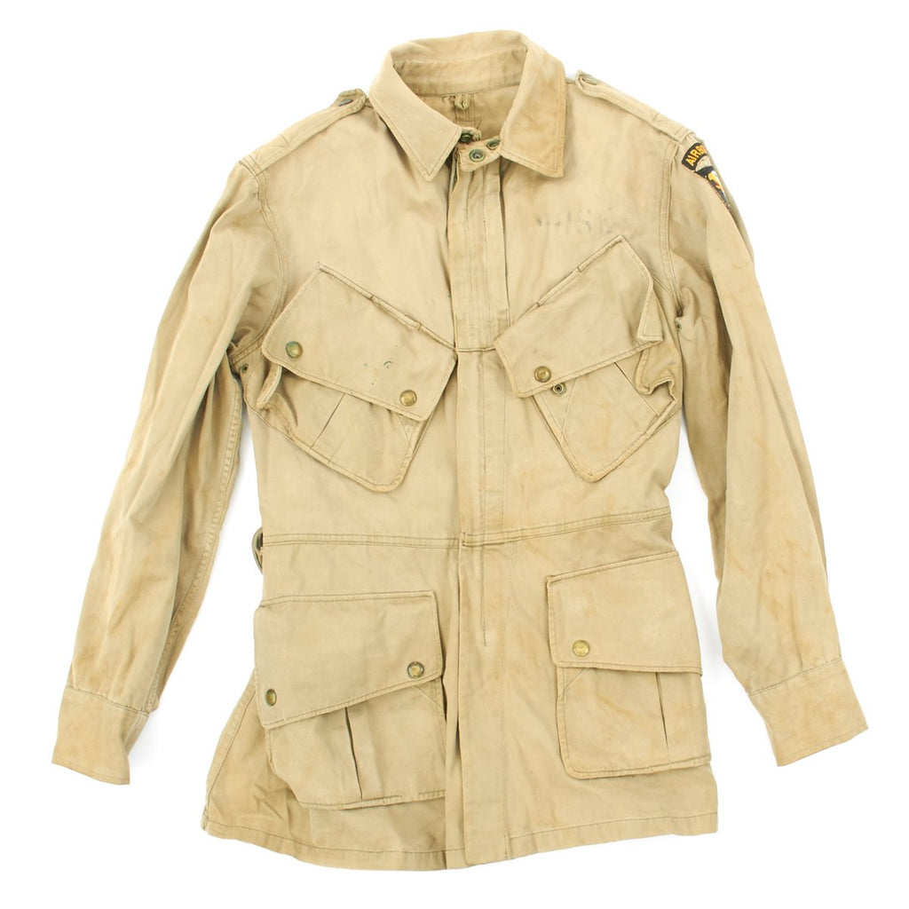 Original U.S. WWII 101st Airborne M1942 Paratrooper Jump Jacket - Size ...