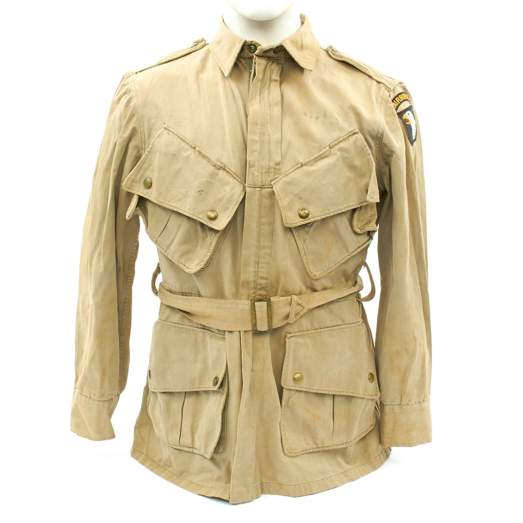 Original U.S. WWII 101st Airborne M1942 Paratrooper Jump Jacket - Size ...