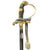 Original German WWII Army Officer Leopard Head Sword Model 1695 with Portepee by Carl Eickhorn Original Items