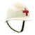 Original U.S. WWII Medic M1 McCord Front Seam Helmet with Firestone Liner Original Items