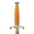 Original WWII German Army Heer Officer Dagger with Orange Grip by E. & F. Hörster of Solingen Original Items