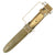 Original U.S. WWII Custom Brass Knuckle Fighting Knife M4 Bayonet Conversion with M8 Scabbard Original Items