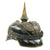 Original WWI Imperial German Prussian Dragoon Officer M1897 Pickelhaube Helmet with Cover Original Items