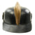 Original German WWI Leather Fire Brigade Helmet from Beckeln by Lehmann & Wundenberg of Hannover Original Items