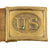 Original U.S. Indian Wars Cavalry Officer .38 Caliber Cartridge Belt with 1881 Anson Mills Buckle Original Items