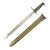 Original U.S. WWI M1905 Springfield 16 inch Rifle Bayonet marked S.A. with M3 Scabbard - dated 1911 Original Items