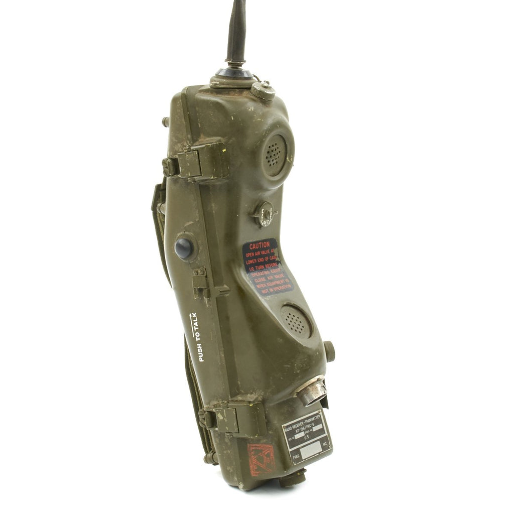 Original U.S. Vietnam War Era RT-196/PRC-6 Radio Receiver Transmitter "Walkie Talkie" by Sentinel Radio Corp. Original Items