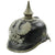 Original German WWI Prussian M1915 Size 55 Infantry EM/NCO Pickelhaube Spiked Helmet - dated 1917 Original Items