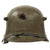 Original Imperial German WWI M16 KIA Shot Through Helmet with Liner & Chinstrap - marked G.62 Original Items