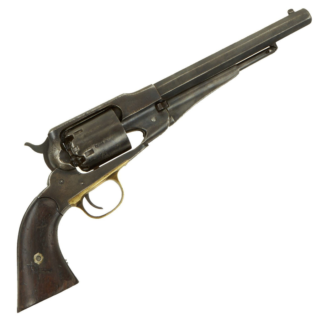 Original U.S. Civil War Remington New Model 1863 Army Percussion Revolver - Serial 93469 Original Items