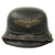 Original German WWII M38 Luftschutz Beaded Gladiator Air Defense Helmet - dated 1938 Original Items